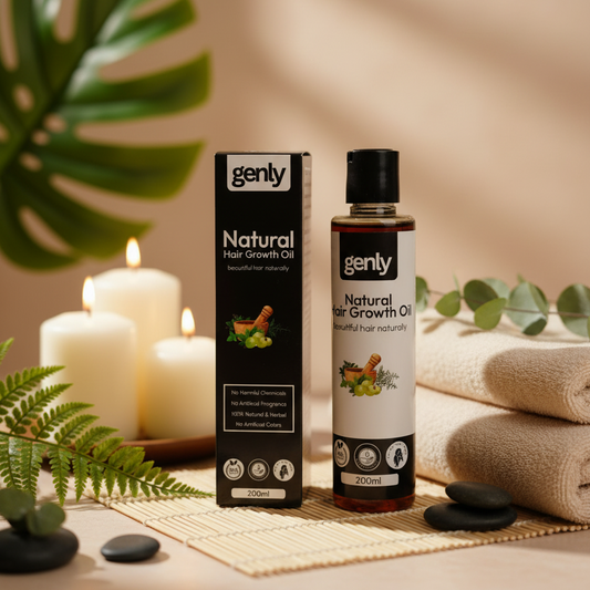 Natural & Herbal Hair Oil For Hair Growth & Hair Fall Control